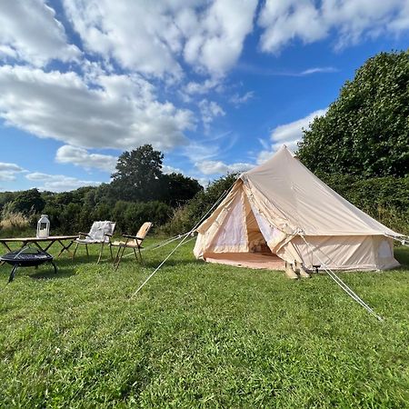 Bell Tent 4M Fossewold Farm Camping Moreton-in-Marsh Kültér fotó