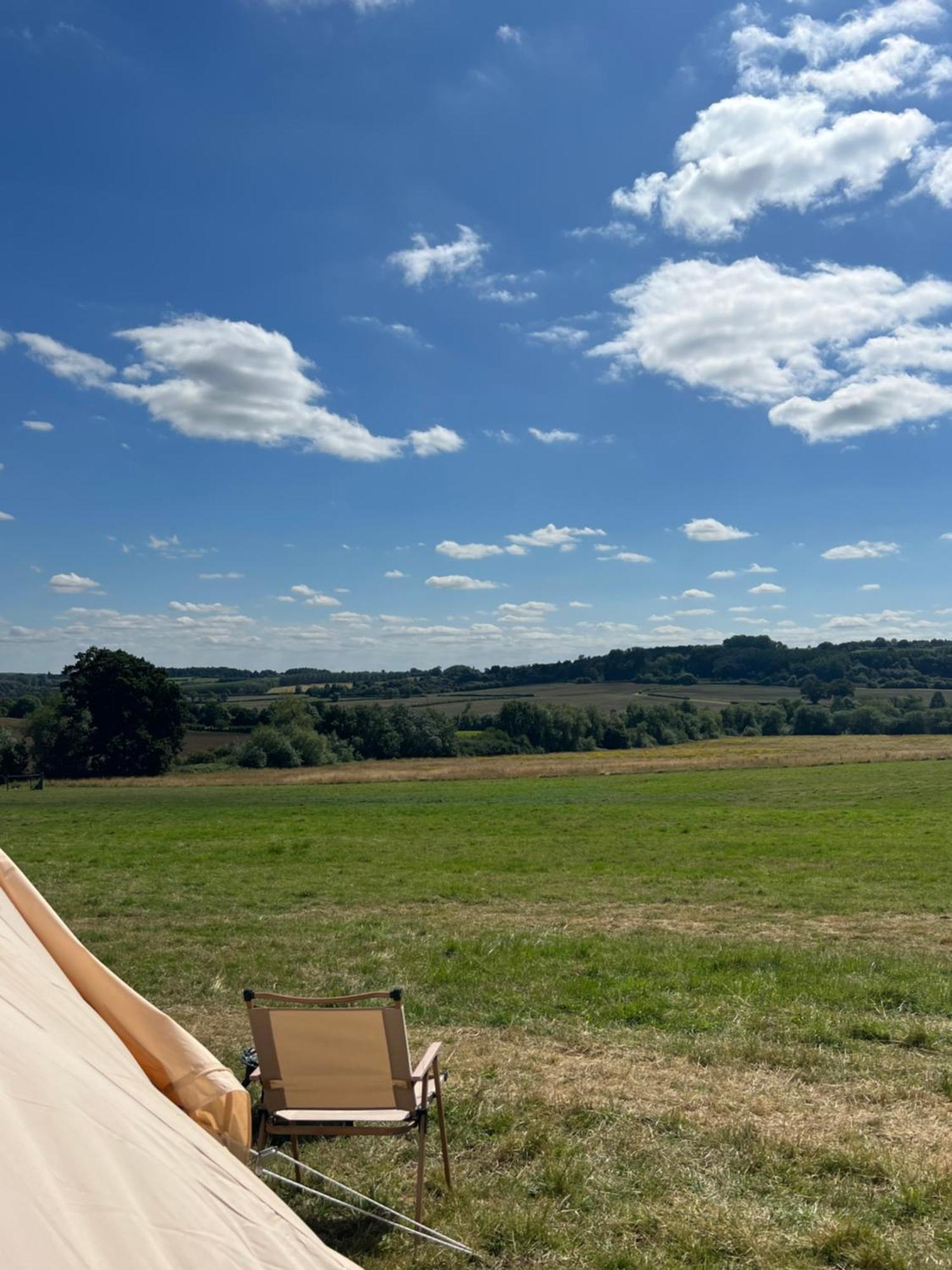 Bell Tent 4M Fossewold Farm Camping Moreton-in-Marsh Kültér fotó
